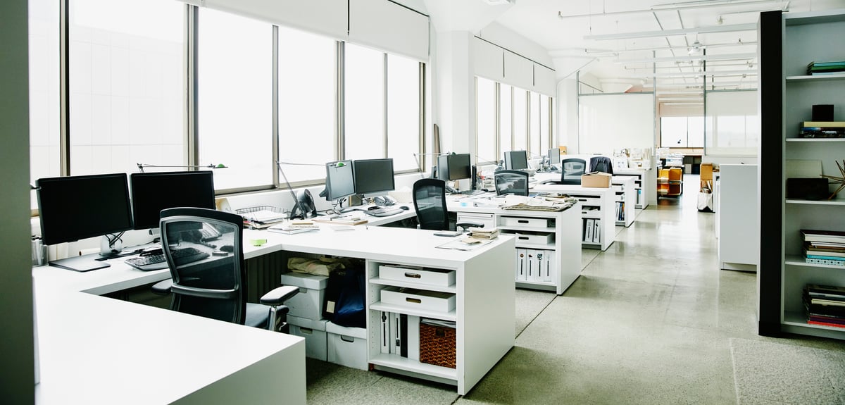 Empty Workplace Image
